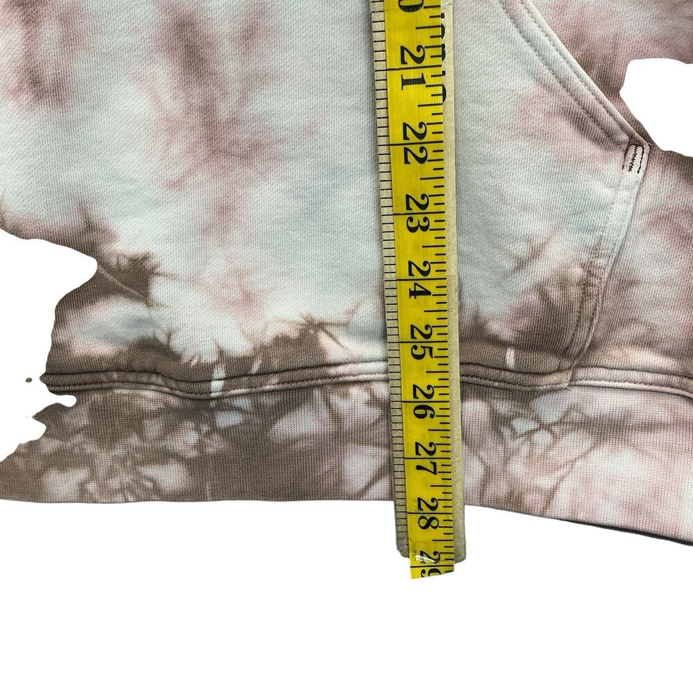 Lululemon All Yours Hoodie Brown Pink Tie Dye Sweatshirt Pullover Sz. 8 Womens - Picture 15 of 16